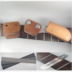 Diamond Fret Crowning Files with Fretboard Protector & Finishing Sanding Strips