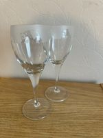 Crystal Wine Glass - Bormioli Rocco Panda Animal Glasses Pair - Lovely Condition