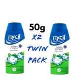 X2 PACK 🇬🇧 Nycil Cool Talcum Powder Relief from Prickly Heat, Sweat, Itching