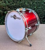 Gear4music  16''x 12'' 6-Lug Bass Drum  Wine red