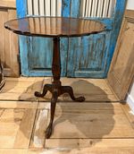Antique  Georgian pie crust top wine or side table 60x60x70cm.