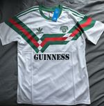 adidas Originals St Patricks Day Guinness Football Shirt With 7 On Back X-Large