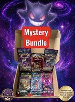 Pokemon Sealed Booster Pack Mystery Bundle 3x Factory Sealed Packs Rare TCG Gift