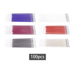 100x Heat Erase Pen Refills Fabric Marking Pens Refills for