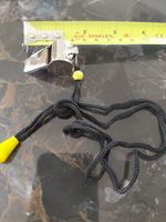 Small Steel Sports Whistle with Lanyard Loud Crisp Sound