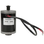 24V 150W DC Brush Motor Electric Motor Permanent Magnet With Metal Belt Pulley