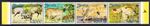 Zambia WWF Greater Kudu Strip of 4v 2008 MNH SG#1049-1052 MI#1606-1609