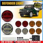 Complete LED Light Upgrade Kit For Land Rover Defender 1990-2016 90/110 Coloured