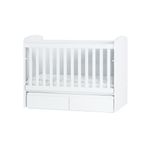 Rocking Baby Swing Convertible Cot Bed + Mattress