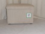 Luxury Jumbo Cord Ottoman Storage Pouffe - Decorative Home Furniture Foot Stool