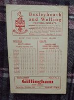 1958/59 Kent League - BEXLEYHEATH & WELLING v. GILLINGHAM RESERVES