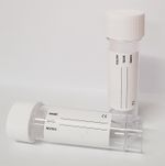 10 x 30ML Clear Urine/Specimen Sample Bottles, White Screw Top