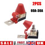 2Set 60-300A Battery Fuse Terminal Fuse Block Kit For Car Marine-Boat RV