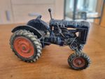 VINTAGE 1/32 BRITAINS 128F FORDSON MAJOR E27N TRACTOR RUBBER TYRES V.GOOD UNBOXD