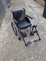 Küschall Foldable Manual Wheelchair Adjustable Footrests Adult 4-Wheel Black