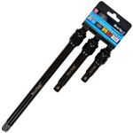 1/2" Drive Impact Socket Extension Bars. 75mm 125mm 250mm long Socket Impact Bar