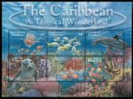 Dominica 2001 - Fish Marine Life - Sheet of 6 Stamps - Scott #2276 - MNH
