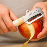Stainless Steel Peeler PP Handle Fruit Peeler Non-Slip Handle Vegetable Peeler