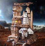 ROKR 3D Wooden Puzzle Kits Space Shuttle Mechanical Model Gifts Decor Toys