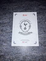 25/26 MINT Tottenham Spurs v Aston Villa FA Cup Programme 1901 Special Edition