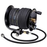 Reel with 15m Hose DN08 for Pressure Washer Karcher HD HDS + 2m 400bar HOSE
