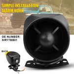 Universal 12V Motor Driven Air Raid Alarm Siren Horn Speaker for Car Motorcycle