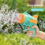Porous Bubble Gun Handheld Electric Bubble Maker Children's Toys