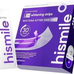 Hismile V34 Whitening Strips, Teeth Whiten Strips Purple Tooth Whitening Strip