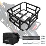Rear Bike Basket Bicycle Cargo Rack Bag Large Capacity Fron E-Bike Basket Bike