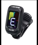 Boss TU-02 Chromatic Clip-On Guitar Tuner - BNIB - Black
