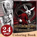 Halloween Wonderland Adult Colouring Book Therapy Craft Relax Draw Art Gift NEW