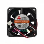 1 Pc. New NYW06025012BS Cooling Fan 6025 DC12V 0.42A 6CM 3-Lead 4Pin