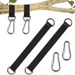 Swing Hammock Tree Hanging Straps Kit Hooks Carabiner Garden Swing Fittings