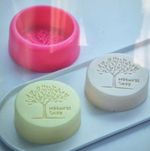2 silicon moulds for resin,plaster,polymer clay,soap,candle