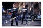 CHUCK NORRIS & LEE MARVIN - DELTA FORCE AUTOGRAPH SIGNED PHOTO POSTER PRINT