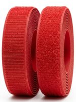 VELCRO® Sew On Tape Red – Hook , Loop or Both – 20mm - 50mm Wide – Cut to Length