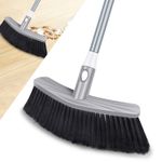 Broom Indoor Sweeping Broom Brush with Long Handle, UMAYCOOL Kitchen Indoor