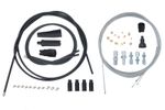 AS3 VENHILL UNIVERSAL 1 IN TO 2 THROTTLE CABLE KIT BLACK