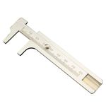 Antique Brass Caliper Mini Sliding Gauge Measuring Tool