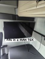 Truck TV Bracket HGV Lorry TV Mount BracketX Pro® Scania DAF Volvo MAN Mercedes