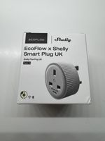 EcoFlow × Shelly Smart Plug UK Type Adapter WiFi Socket APP Control Energy Meter