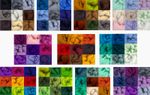 Merino Felting Wool for Needle & Wet Felting & Spinning - 9 colours per pack