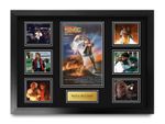 Back To The Future Signed Large A2 Framed Printed Autograph Memorabilia Gift