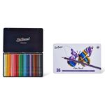 36-72PCs Premium Oil Based Colouring Pencils Set- Vibrant Professional Art Kit