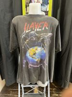 1990s Slayer Dated 94 Official Tour T Shirt Vintage ML-L 