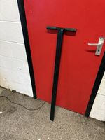 Heavy Duty Metal T Handle Suit Cart Trolley Machine Skate Fabrication 1160mm