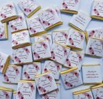 PERSONALISED CHOCOLATE WEDDING FAVOURS BIGGEST SELECTION ON EBAY