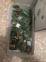 Lot 4,450Kg Intel Black Fiber CPU some MMX for Scrap Gold Covers