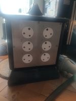 Stage Lighting Distribution Box 63amp 230V Rubber Box IP65 Waterproof