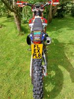 KTM EXC REG PLATE GASGAS EC ECF HUSQVARNA TE FE  FLEXIBLE REG PLATE ENDURO PLATE